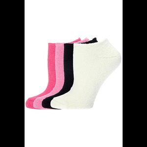 Comfort Code 4-pack Low-Cut Socks with Grippers Light Pink